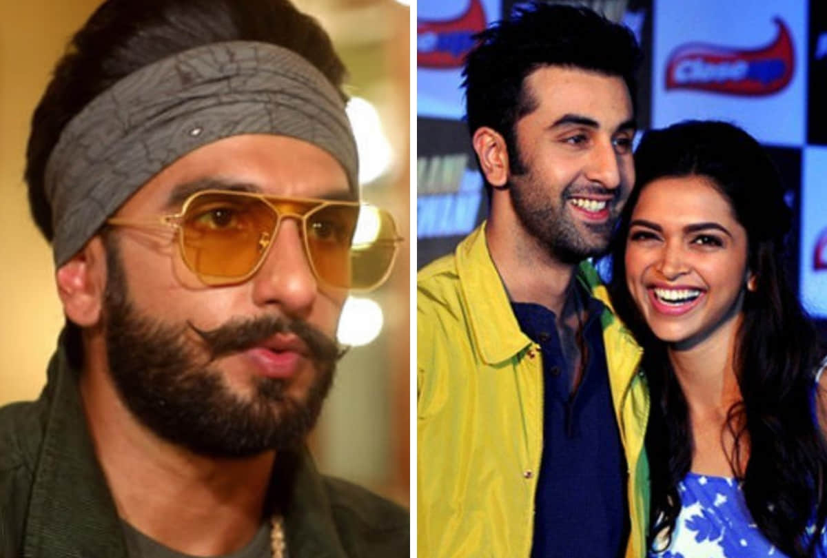 ranveer singh open secrete about deepika padukod and ranbir singh affair