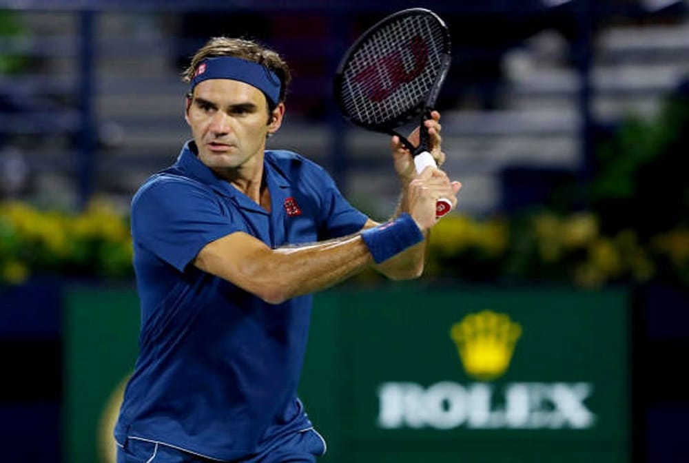roger federer beats Stefanos Tsitsipas in DDFTennis final for 100th ATP title