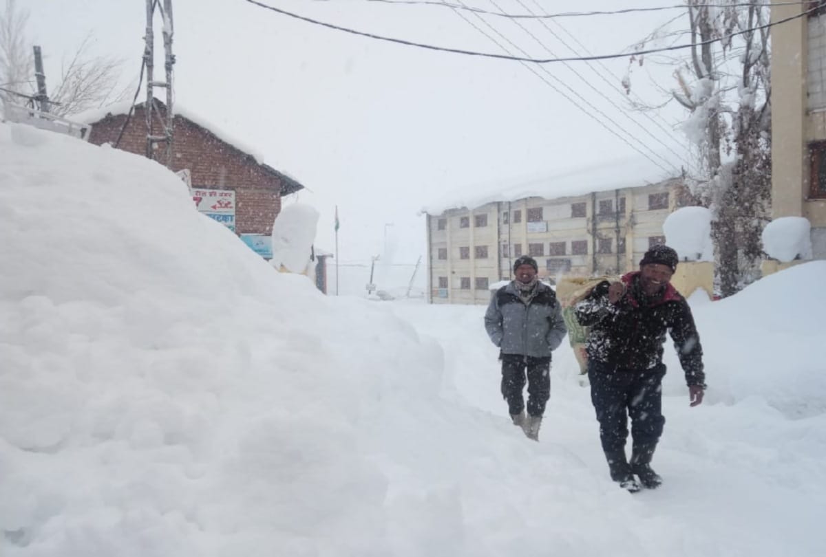 fresh snowfall recorded in himachal on 02 february