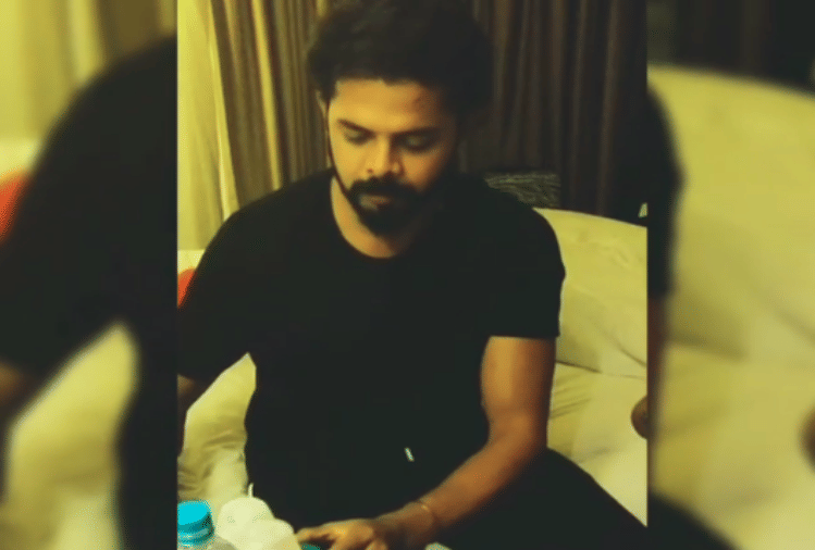 bigg boss 12 sreesanth meet roshmi banik at one o clock night