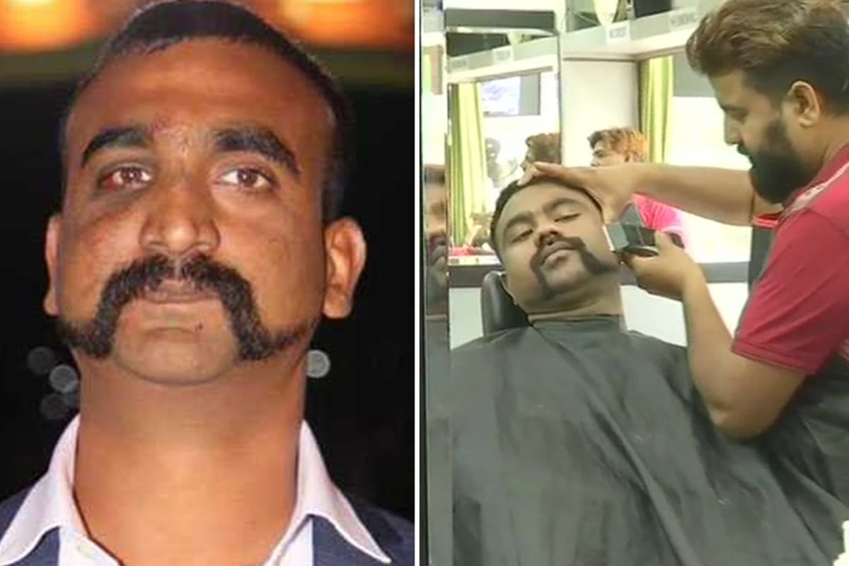 Abhinandan Varthaman style moustache is the new viral trend people are following nowadays