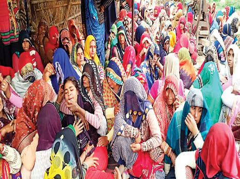 Loose farmer suffered from heart attack, death