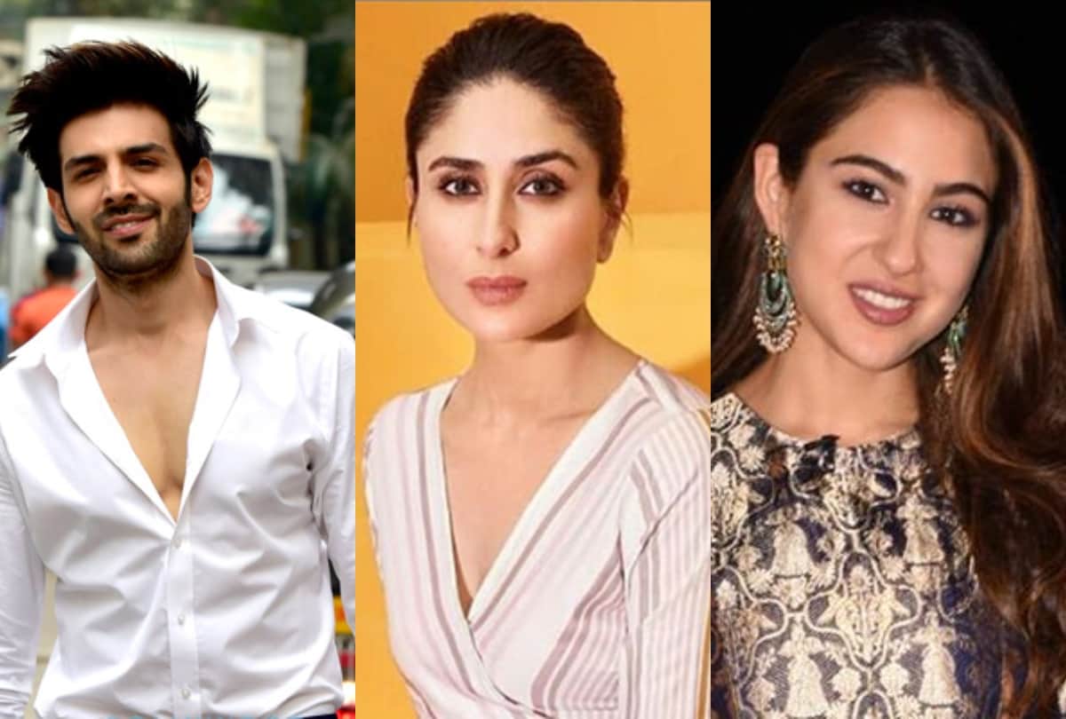 kartik Aaryan reaction on kareena kapoor permission to date sara ali khan