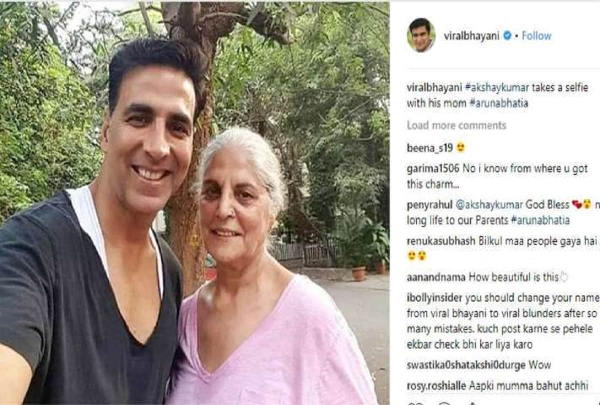 Akshay Kumar VIRAL MOM stands up says In this life she is my mother