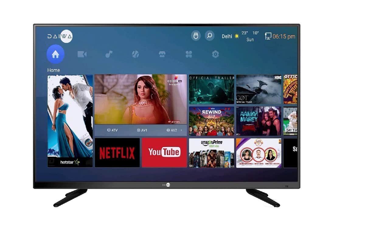 Daiwa D42E50S 40 Inches Full HD Smart LED TV Launched in India, Know price and specifications