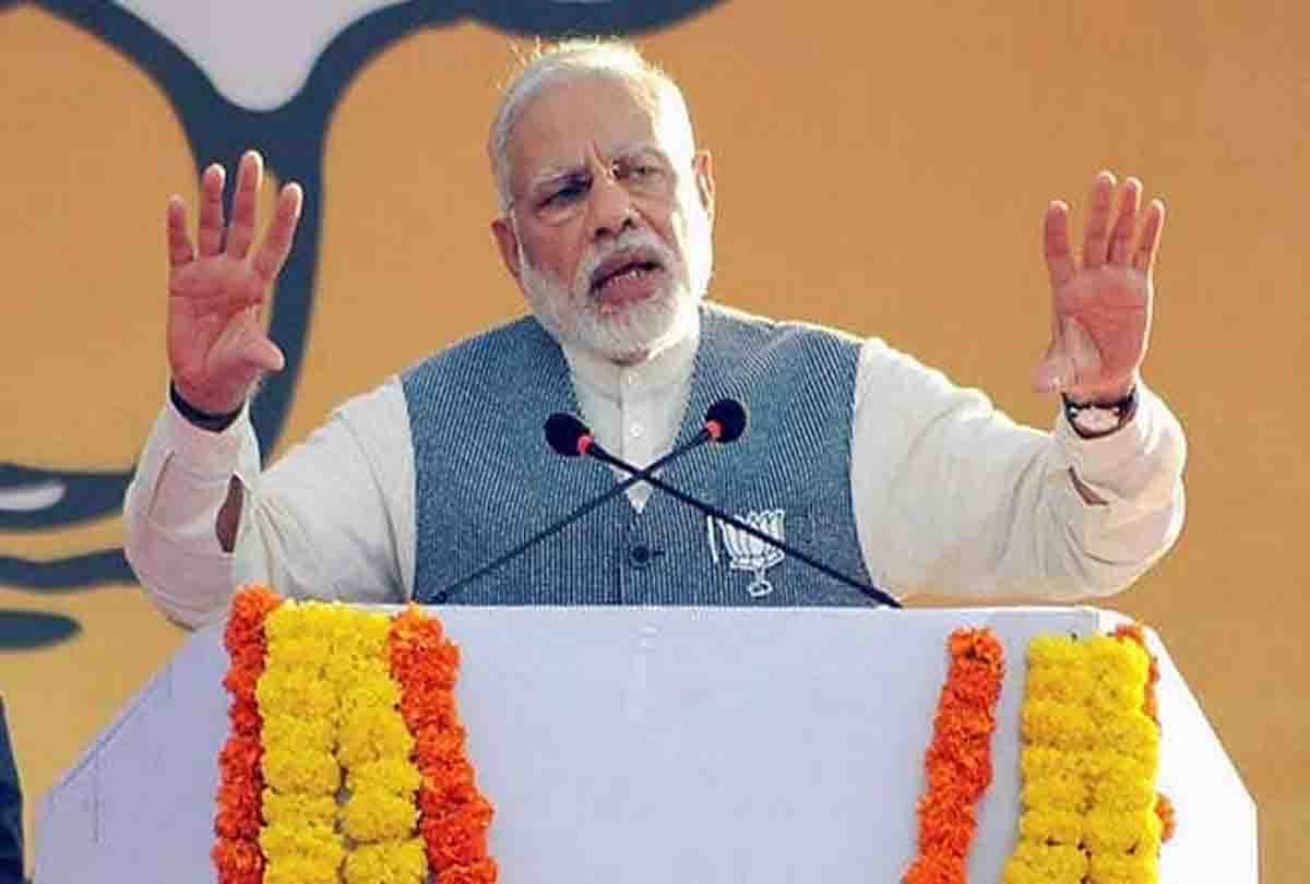 preparation for pm narendra modi rally in kanpur