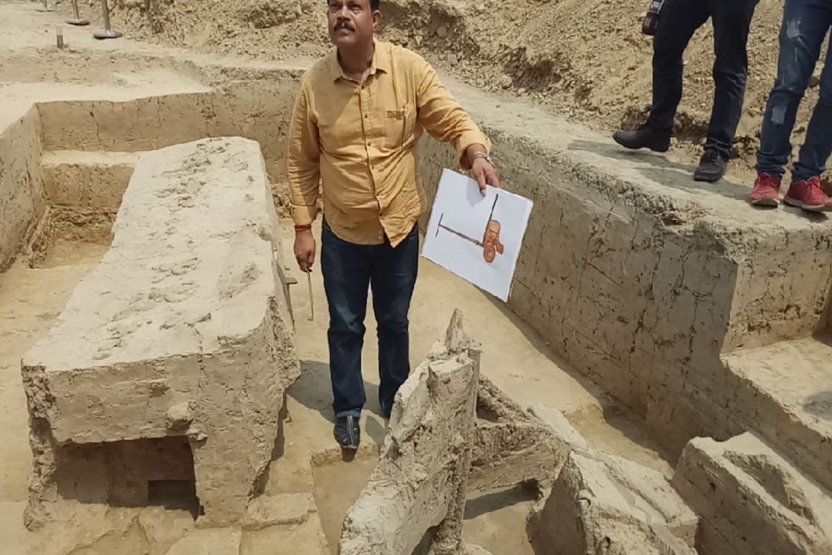 Sinauli village of Baghpat will be an archaeological site in Uttar Pradesh