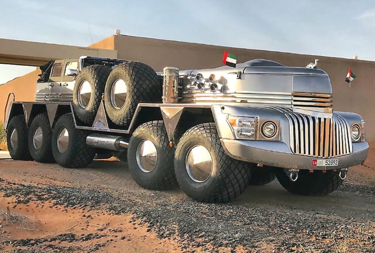 World biggest suv is here made by sheikh of dubai