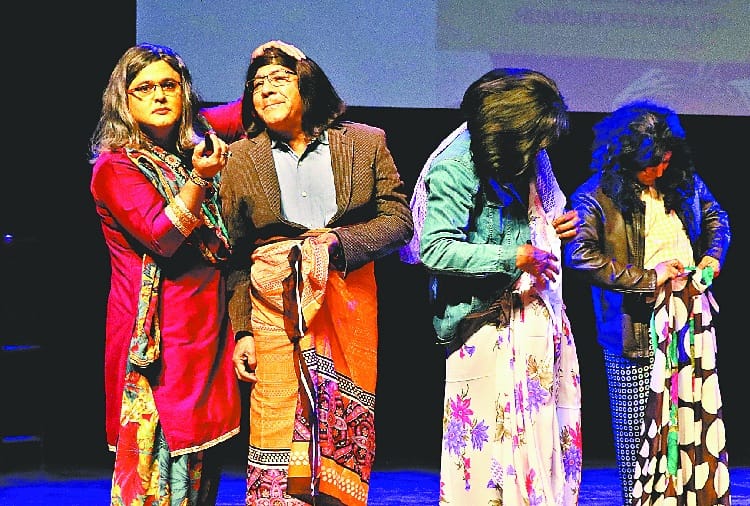 Comedian Ali Asgar In Jaspal Bhatti Humour Show in Tagore Theatre, The Kapil Sharma Show