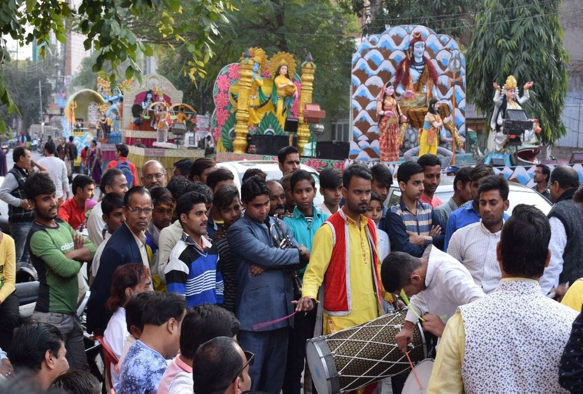 lord shiva barat on mahashivratri 2019 in agra