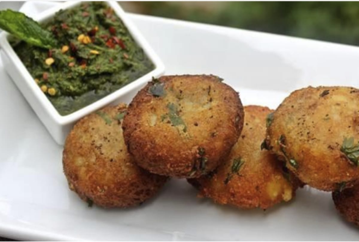 anant chaturdashi 2022 food recipe make falahari kacche kele ki tikki vrat ke liye