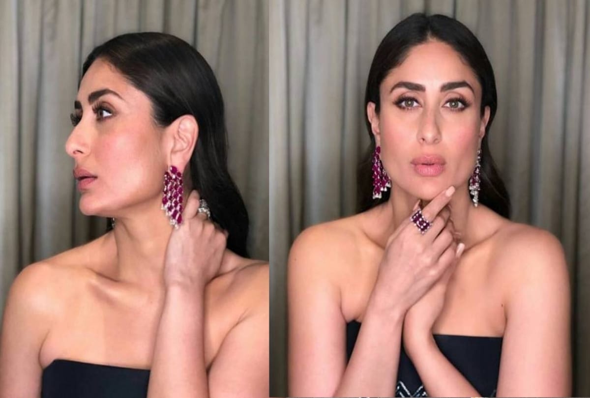 Kareena Kapoor Khan latest pictures in blue strapless gown are breaking the internet