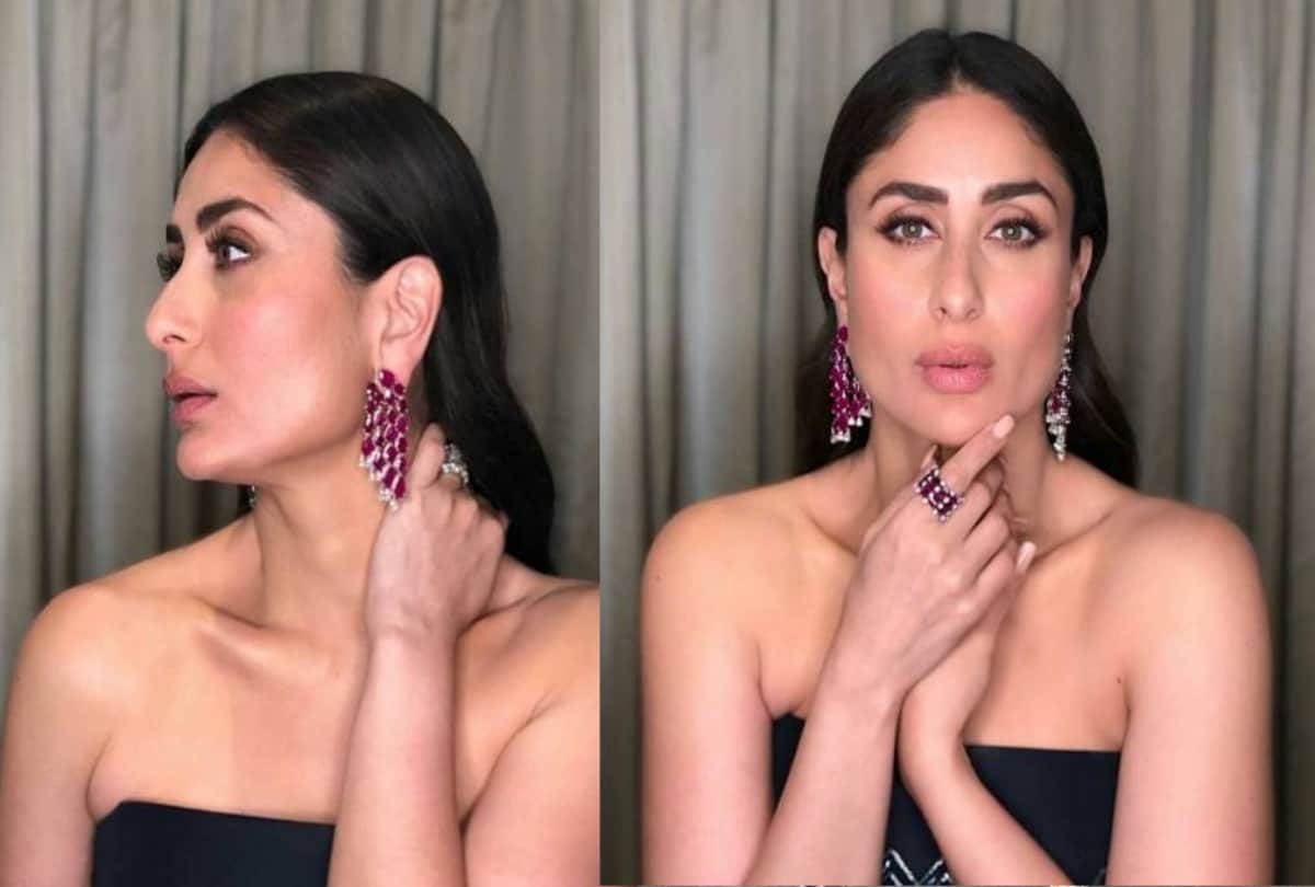 Kareena Kapoor looks stunning at son Taimur annual day her blue wrap dress is worth just Rs 1499