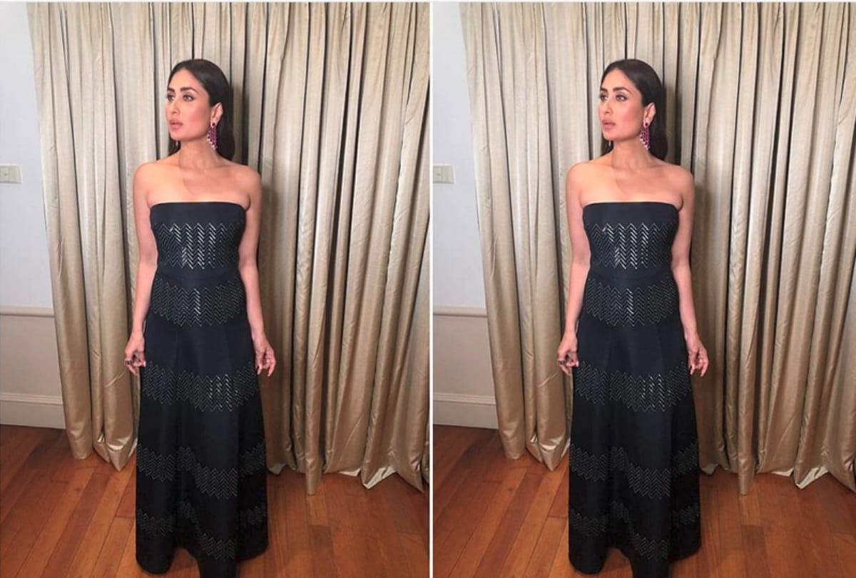 Kareena Kapoor Khan latest pictures in blue strapless gown are breaking the internet