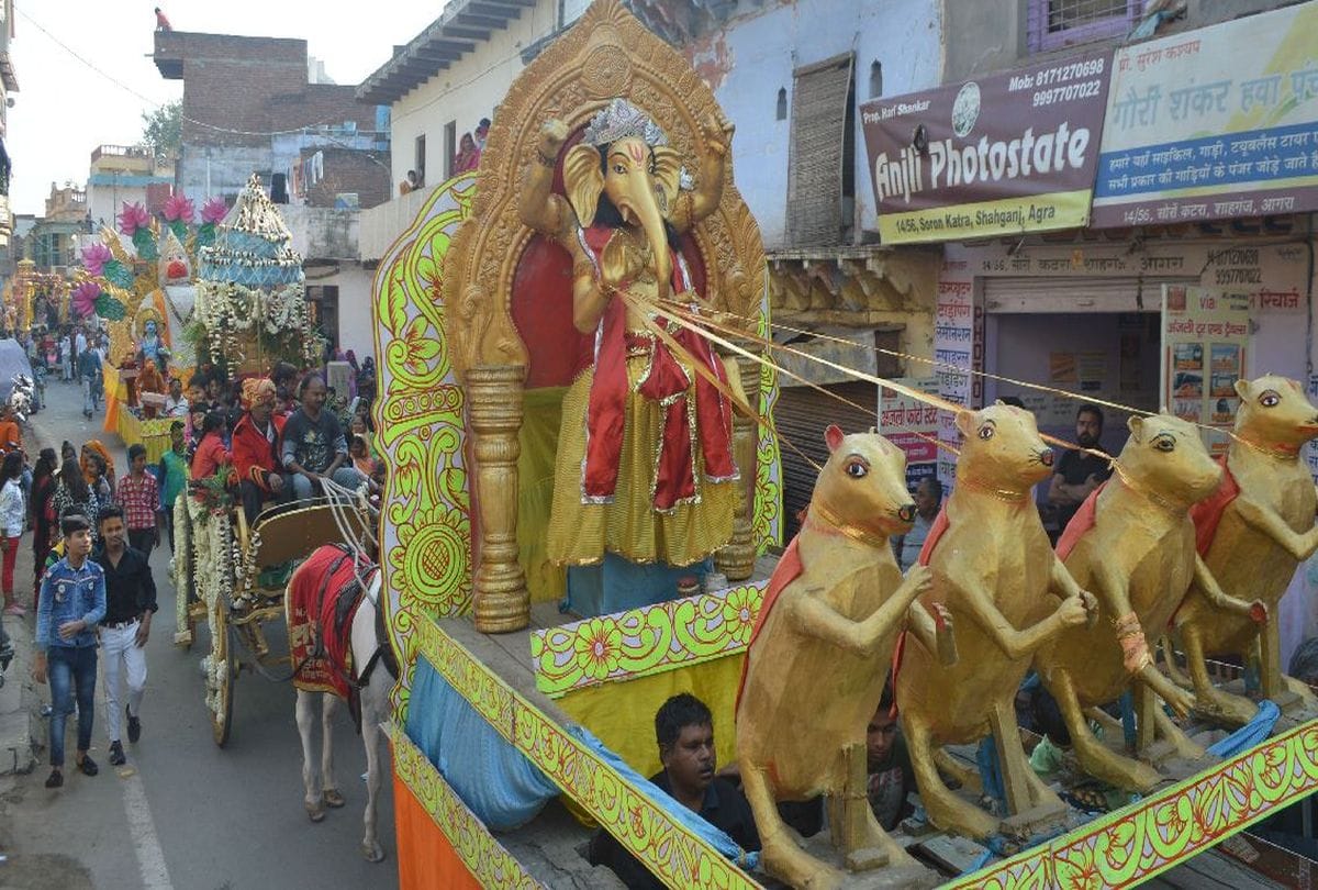 lord shiva barat on mahashivratri 2019 in agra