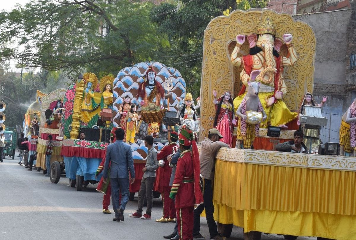 lord shiva barat on mahashivratri 2019 in agra