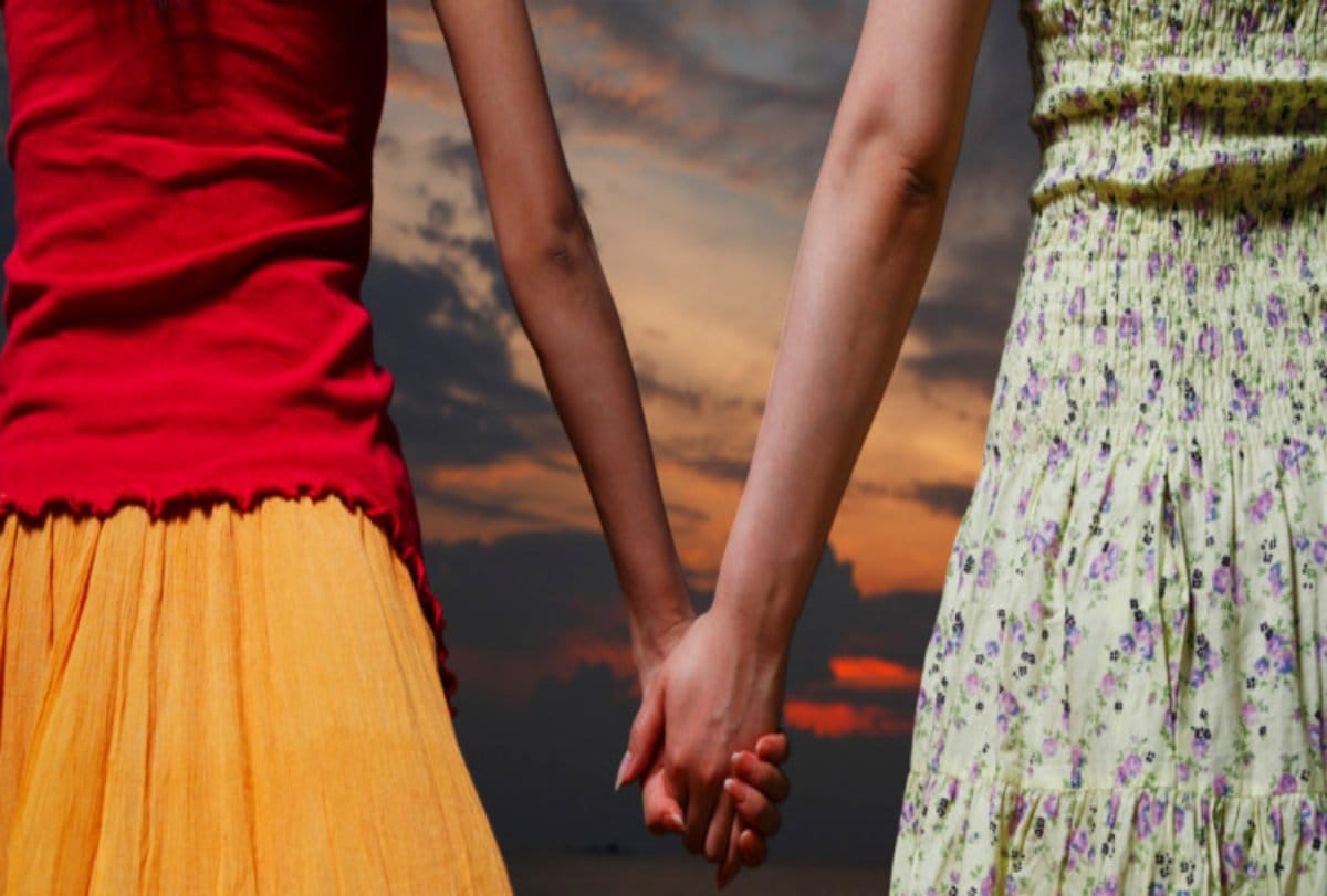 Two girls love each other through facebook want marry