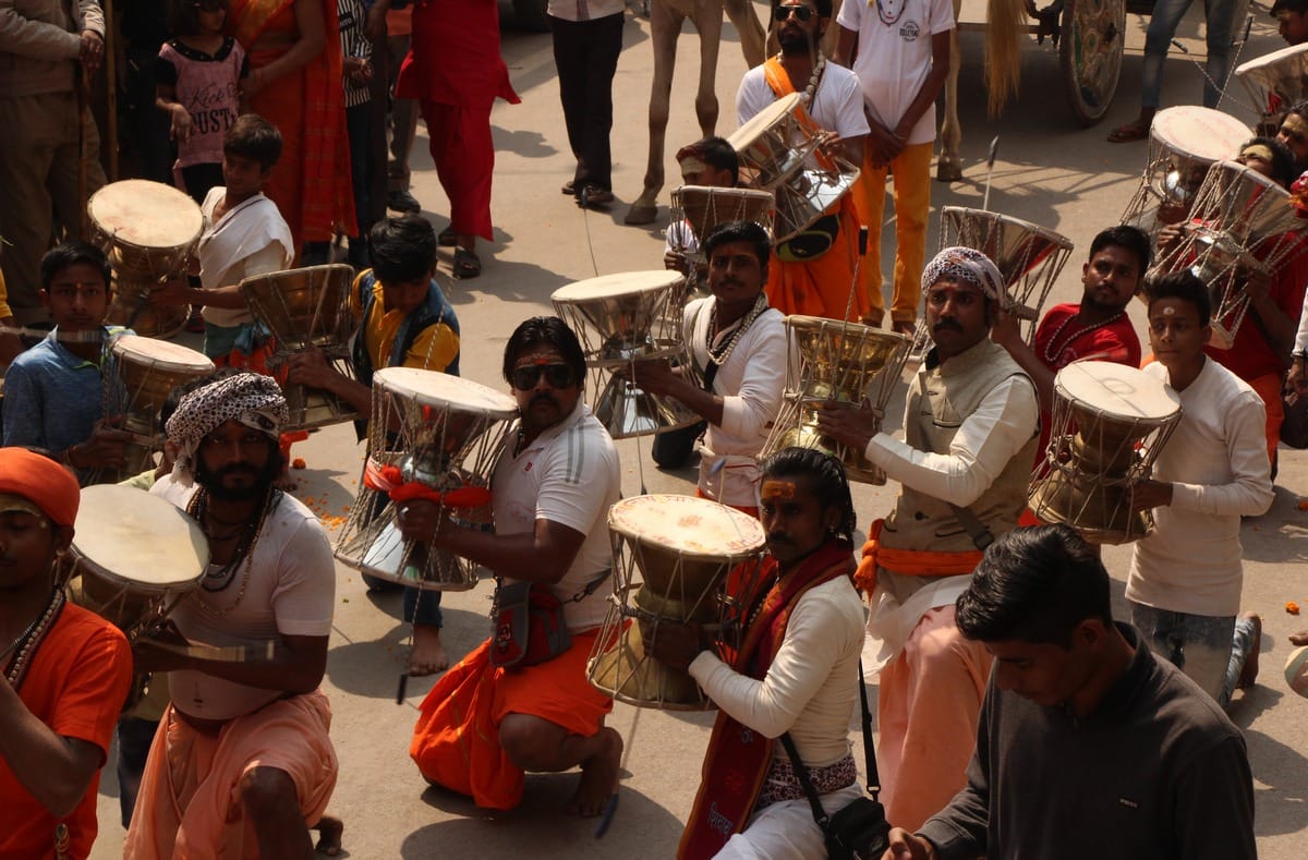 Shiv barat at mahashivaratri in varanasi