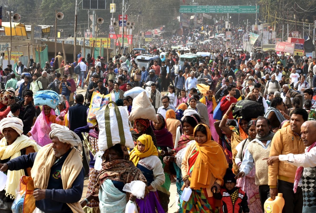 Kumbh 2019: Devotees crowd in kumbh on mahashiratri snan see pictures
