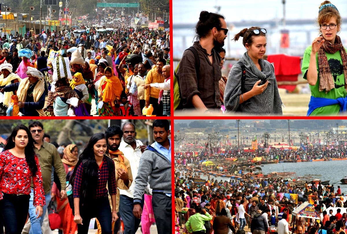 Kumbh 2019: Devotees crowd in kumbh on mahashiratri snan see pictures