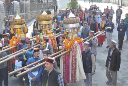 150 deity and goddess reached mandi for Shivratri festival