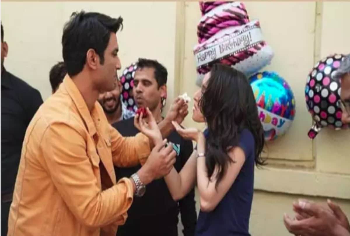 Sushant Singh Rajput celebrate Shraddha Kapoor 32nd birthday on the set of Chhichhore