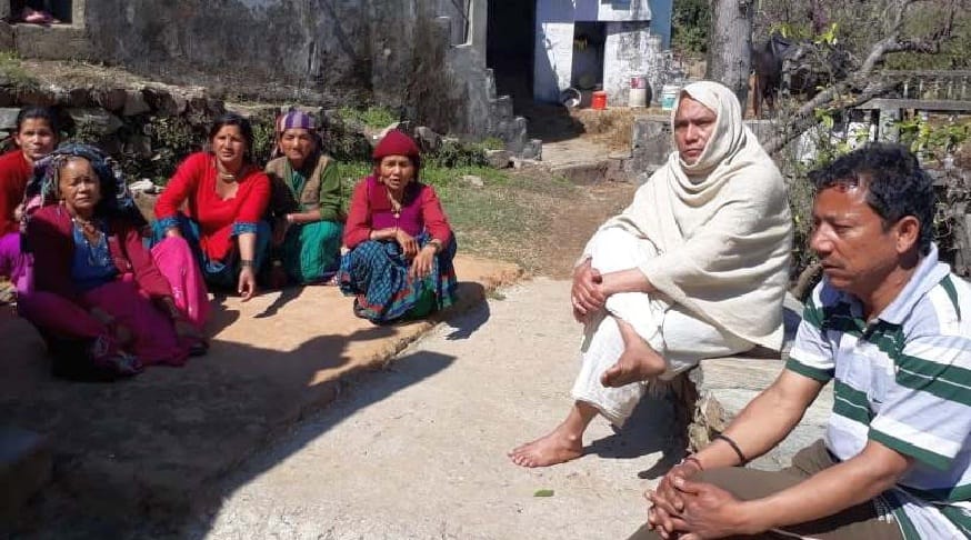 Six sick, stranded in Bhuny village