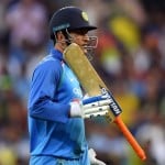 ms dhoni out
