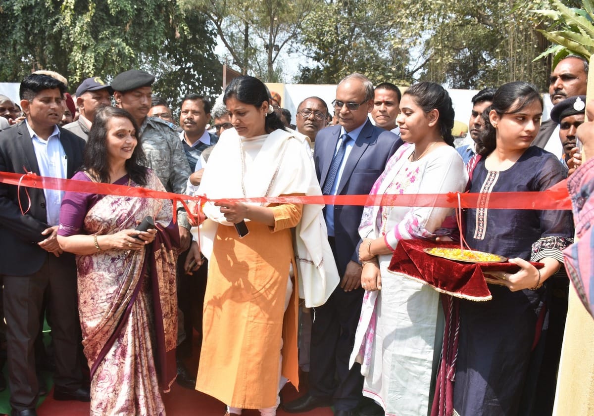 Anupriya patel inaugurate central school in mirzapur