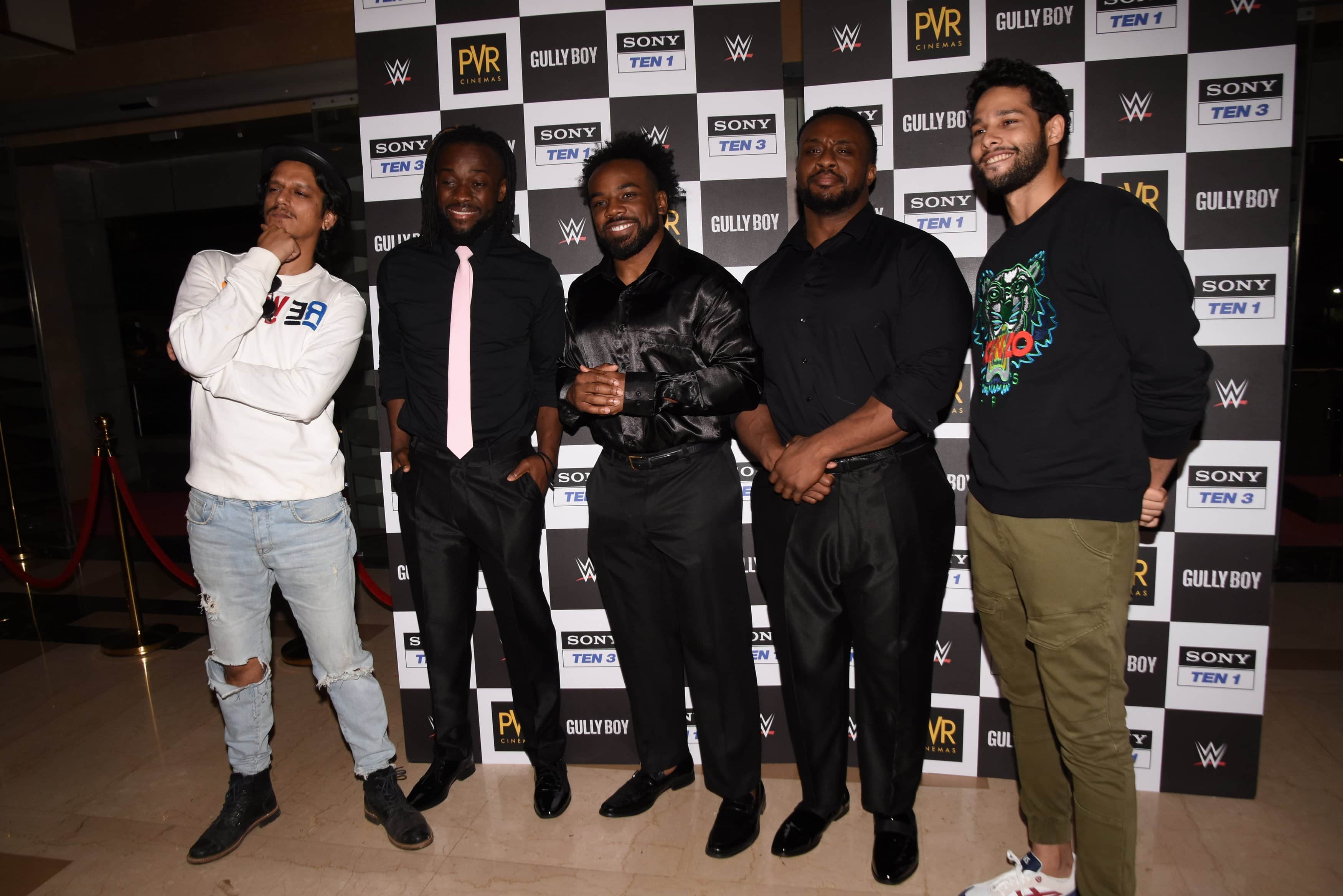 WWE wrestlers met gully boy mc and fun begins