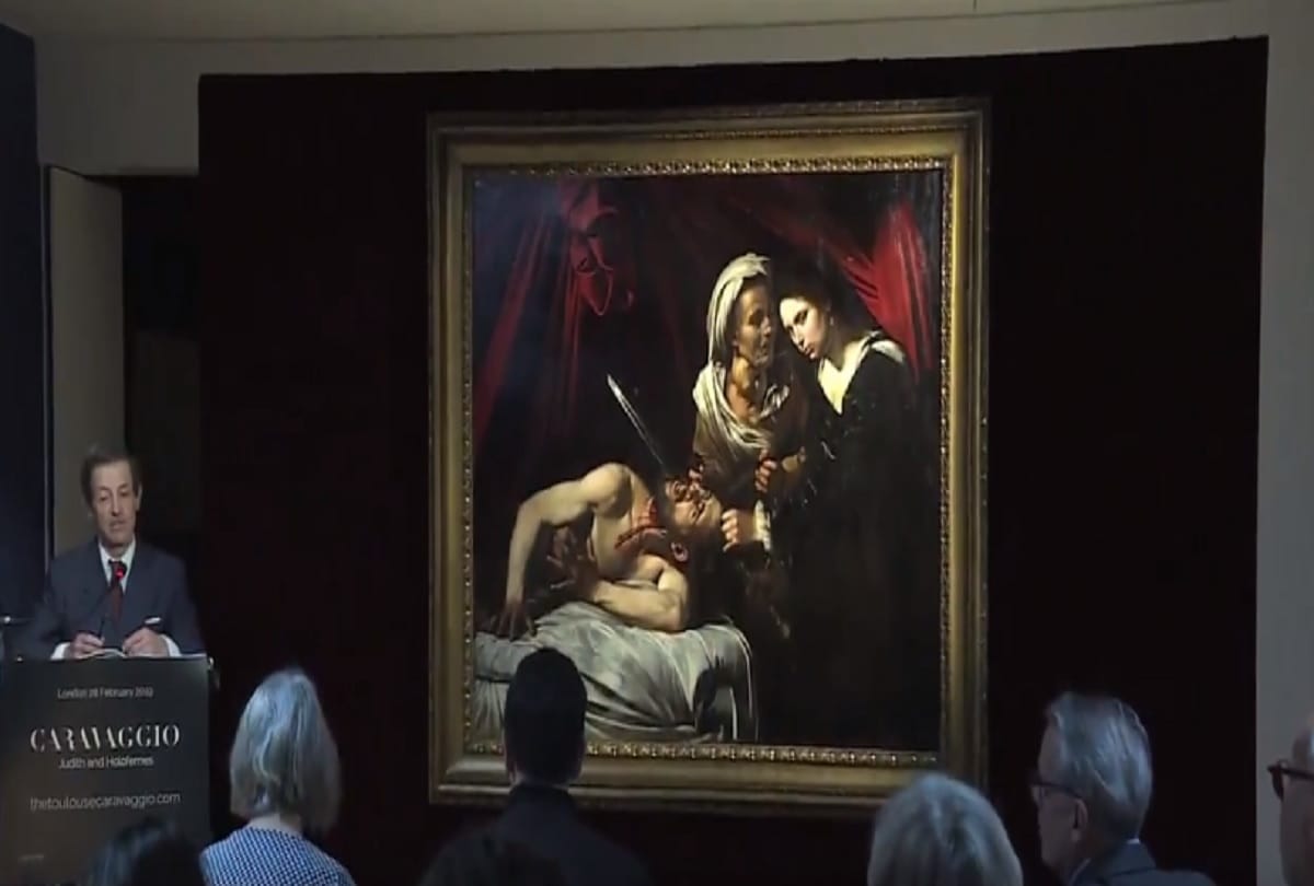 400 years old lost Caravaggio painting Judith and Holofernes Auction it could fetch 1200 crore