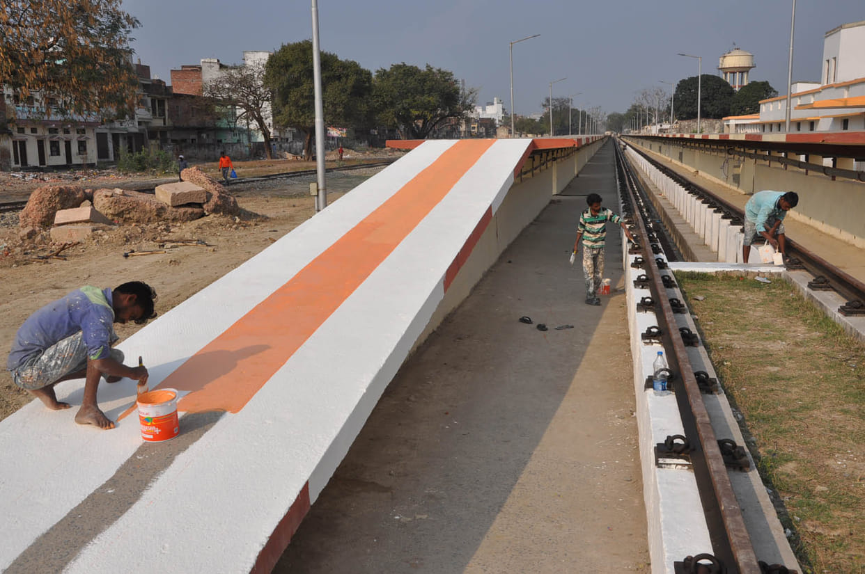 Construction of coaching terminal at junction complete