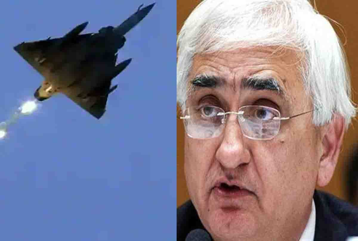 salman khurshid statement on air strike