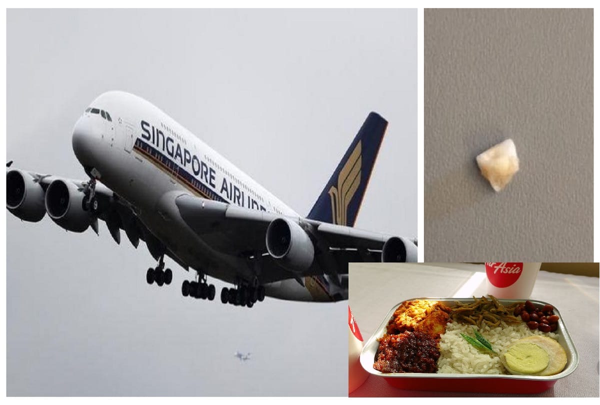 Flight Passenger Finds Human Tooth In Rice Meal Ordered On A Singapore Airline Flight 