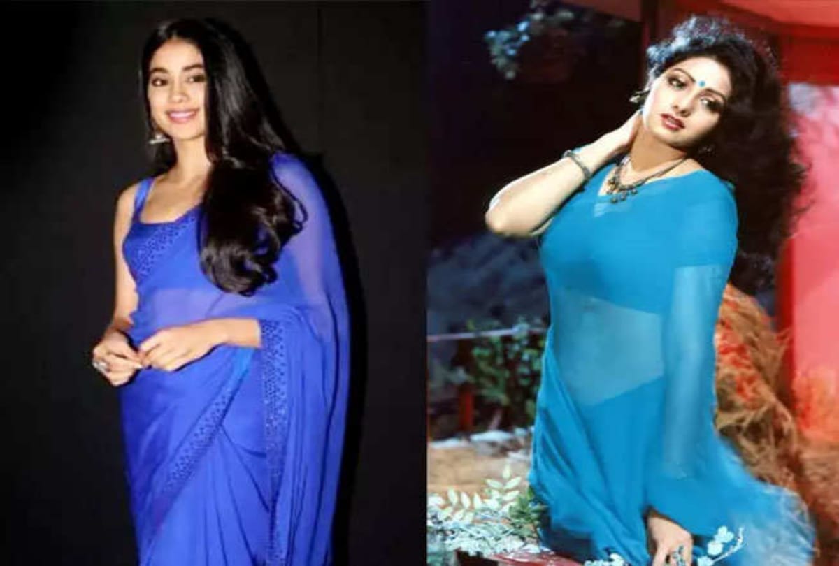 Jhanvi Kapoor Birthday Special Jhanvi has striking resemblance with Sridevi