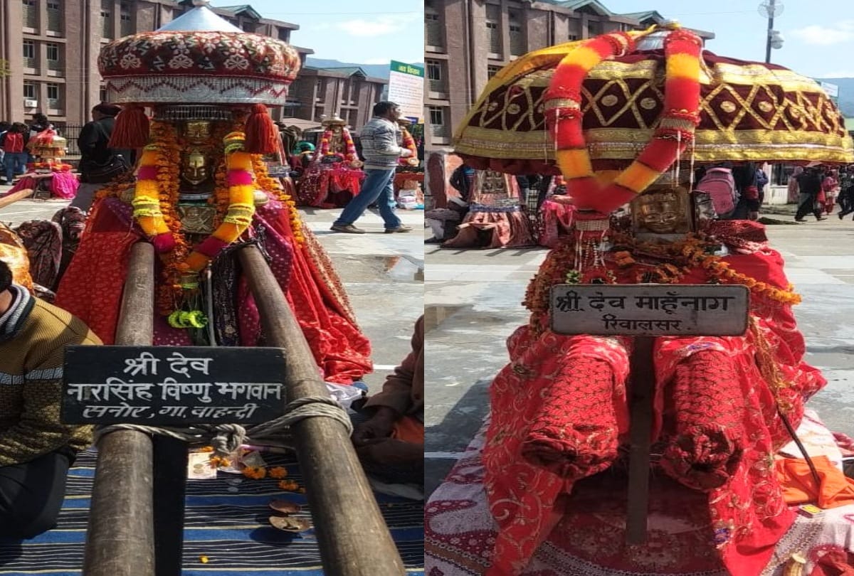 mandi shivratri begins with the grand Jalebi of Raj Devta Madhorai in himachal