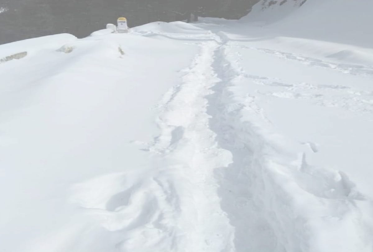 fresh snowfall and hailstorm in himachal pradesh today