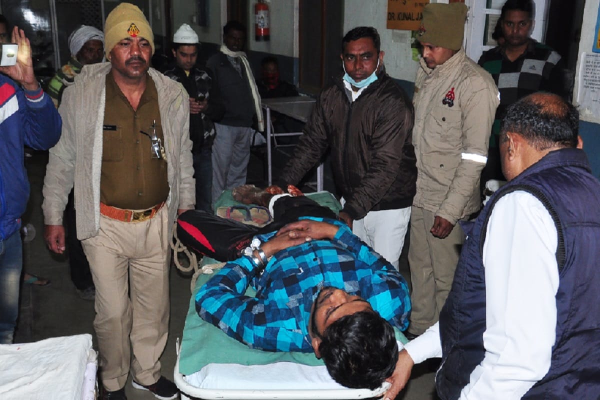 Encounter in Saharanpur and, Panjab police officers shot of accused