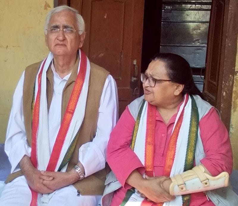 सैनिकों के शौर्य को भुनाने में लगी भाजपा: खुर्शीद