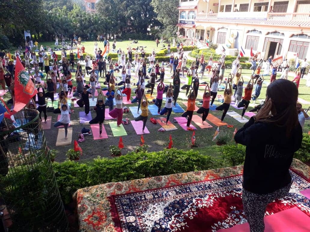 international yoga festival 2019 shilpa shetty fitness goal