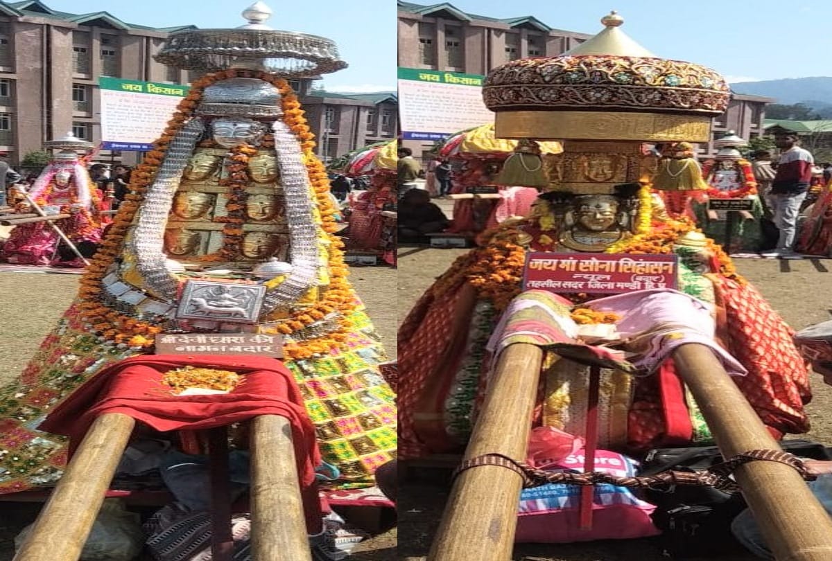 mandi shivratri begins with the grand Jalebi of Raj Devta Madhorai in himachal