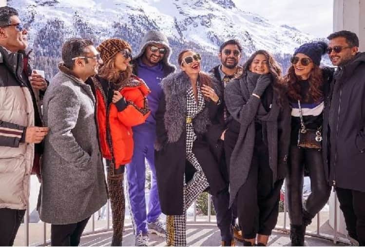 sonam kapoor and arjun kapoor wish rhea kapoor birthday