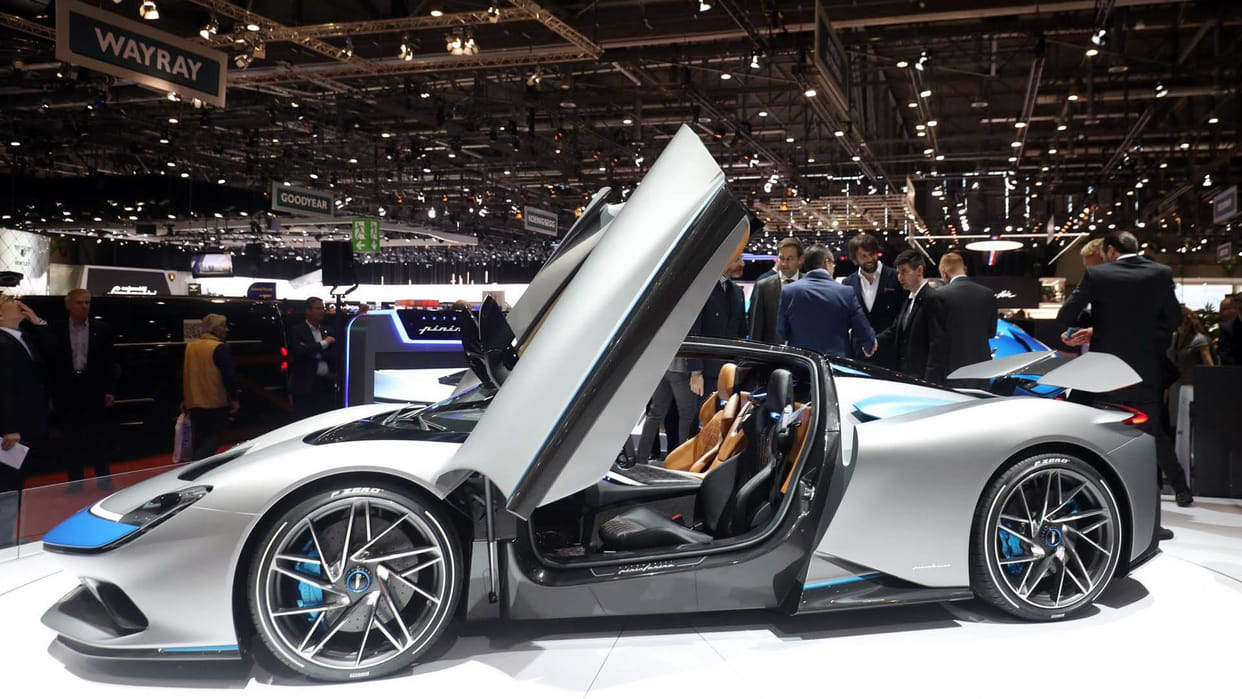 mahindra-owned-automobili-pininfarina-showcased Battista racing car at geneva motor show