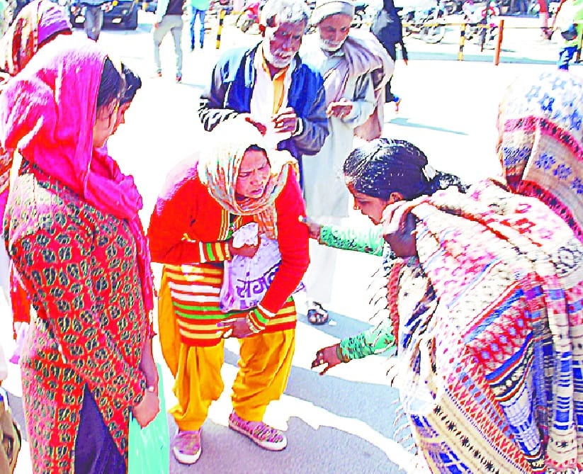 bhaisvaala gaao ki mahila ka hungaama