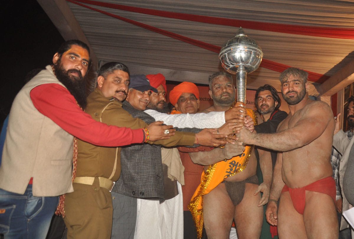 dangal organised in jammu city on the occasion of maha shivratri