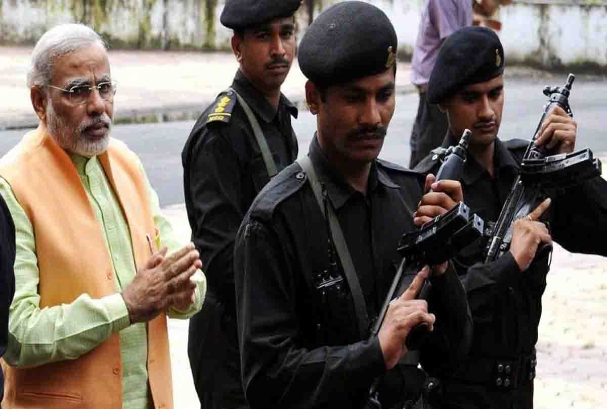 pm modi rally venue security is very high