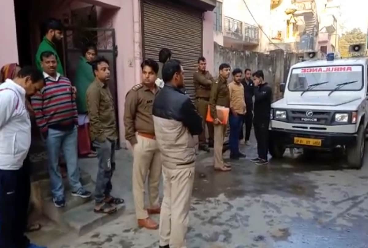 Meerut Bawal, Stressful situation after fire at religious place, police force deployed