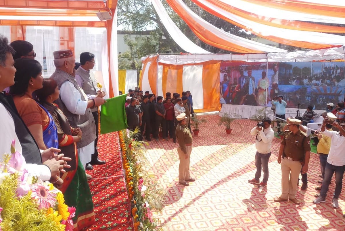 Manoj sinha inaugurated railway projects in ghazipur