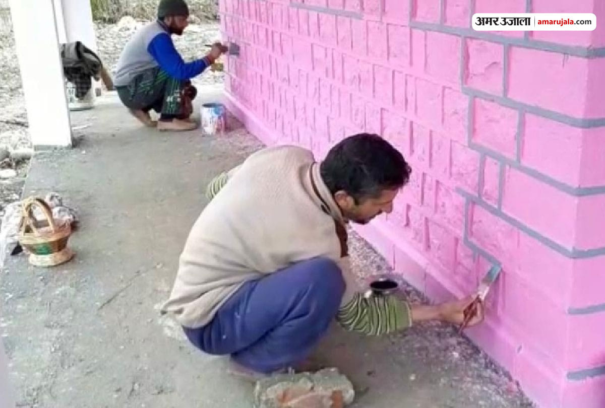 Eighty years old temple reconstructed by Muslim community in Pulwama Jammu Kashmir