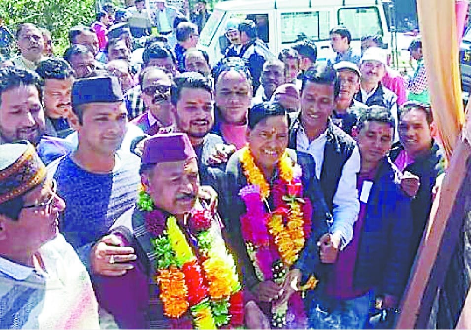 84 meter long motor bridge foundation stone on Saryu river